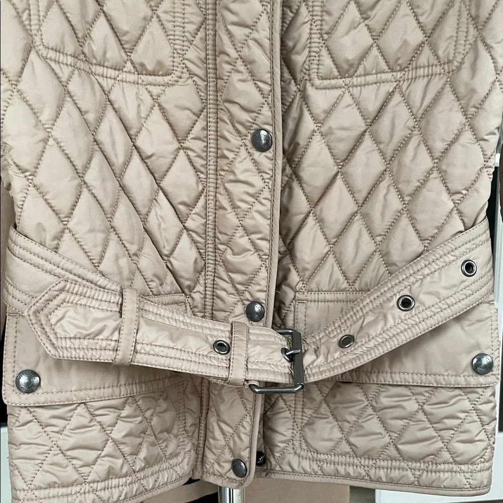Belstaff Tan Quilted Utility Jacket - Picture 6 of 8